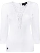Philipp Plein Bondage Top - White