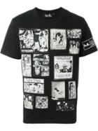 Haculla Logo Patch T-shirt, Men's, Size: M, Black, Cotton