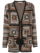 Cecilia Prado Fabricia Knitted Card-coat - Grey