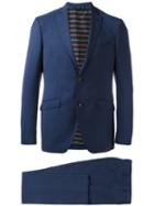 Etro Newmileto Suit, Size: 50, Blue, Wool/polyester/acetate/cupro