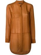 Stills Long Band Collar Shirt