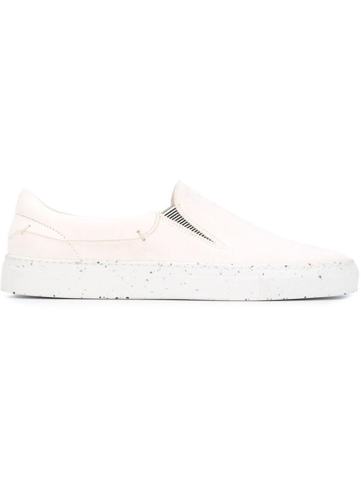 Hypnotic Yellow 'phoenecian' Slip-on Sneakers