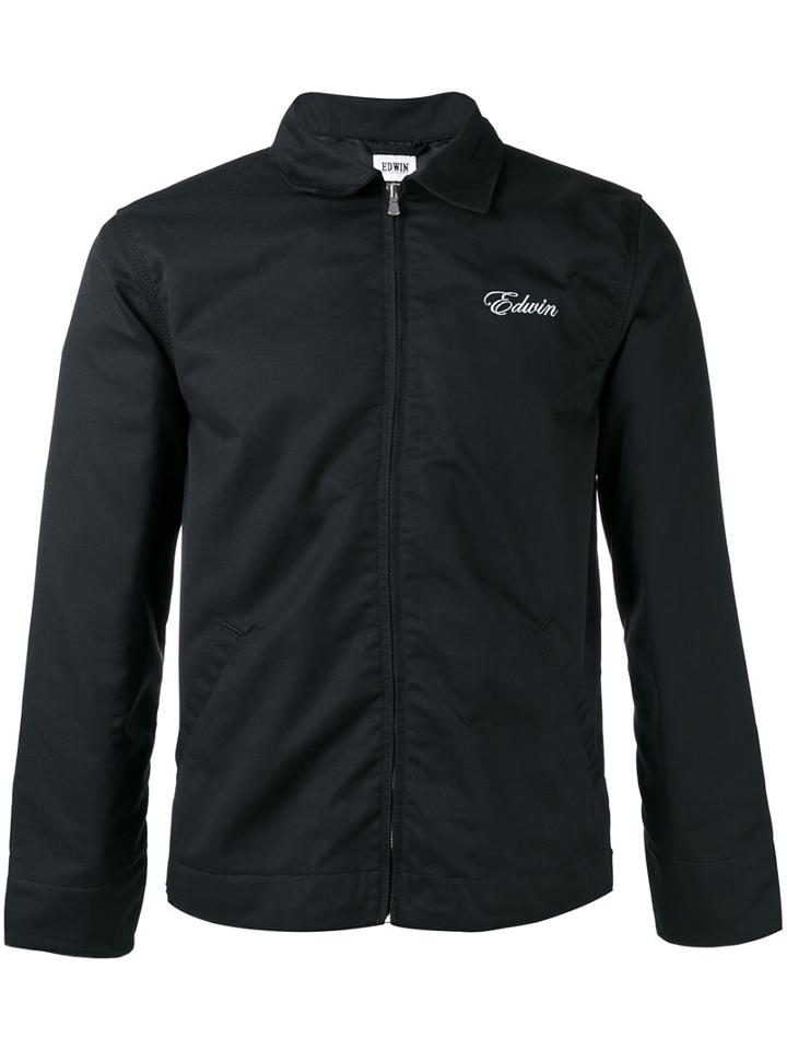 Edwin 'capitol' Jacket, Men's, Size: Small, Black, Cotton/polyester
