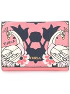 Furla Printed Billfold Wallet - Pink & Purple