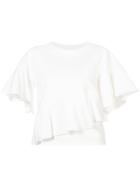 Cinq A Sept Ruffled Blouse - White