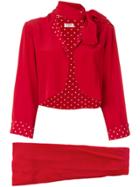 Chanel Vintage 1980 Skirt Suit - Red