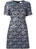 Msgm Floral Jacquard Dress