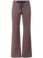 Marni Flared Track Trousers - Brown