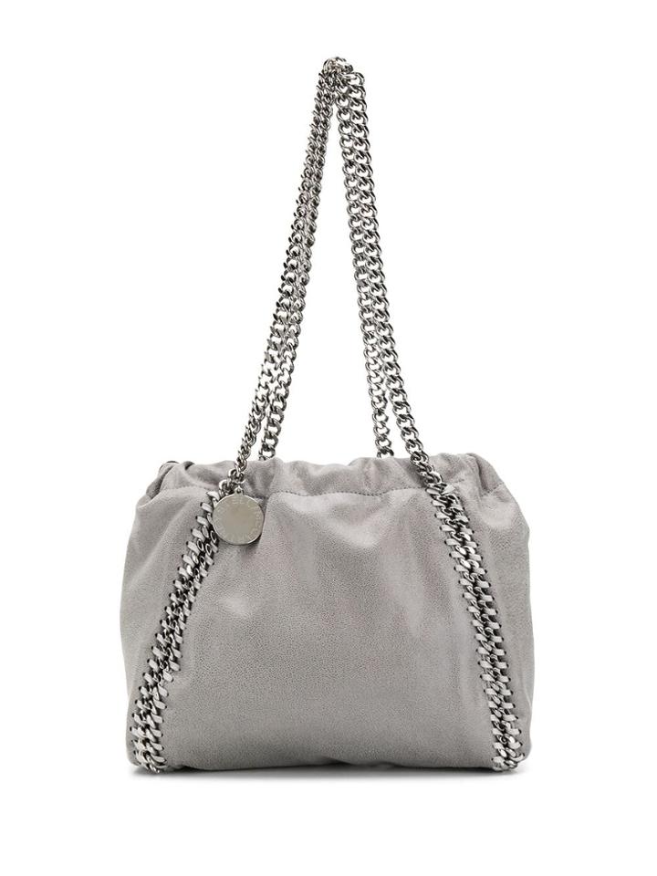 Stella Mccartney Medium Falabella Drawstring Tote - Grey