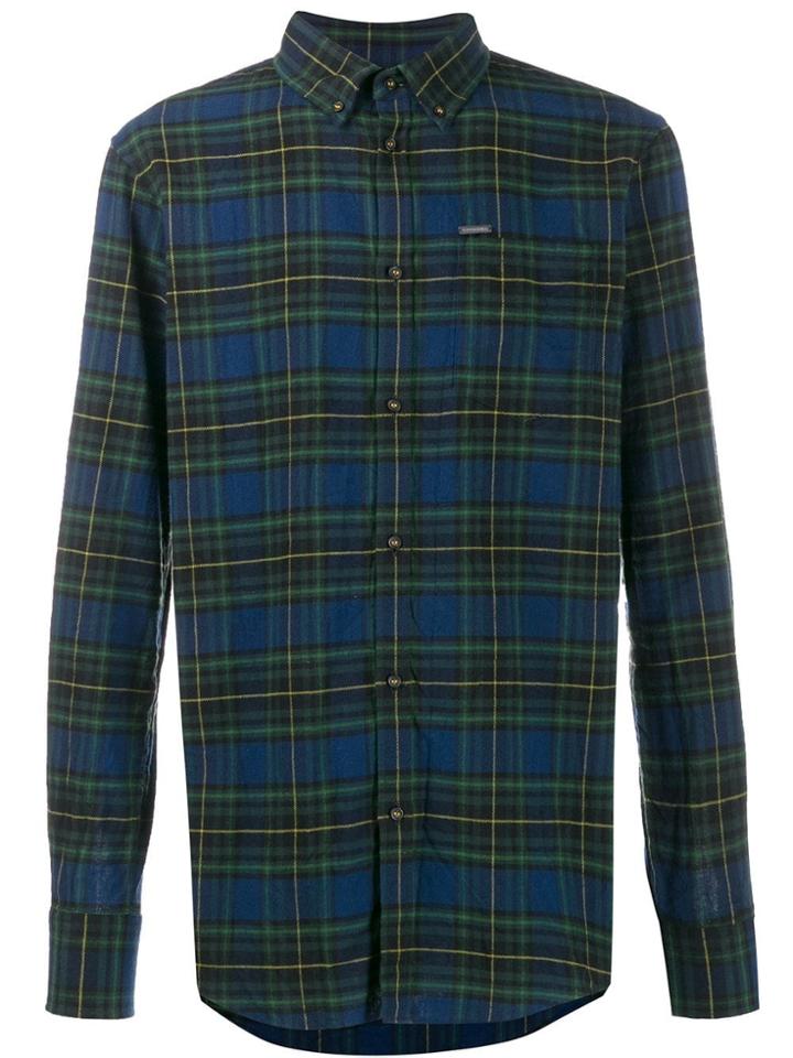 Dsquared2 Plaid Button-up Shirt - Blue