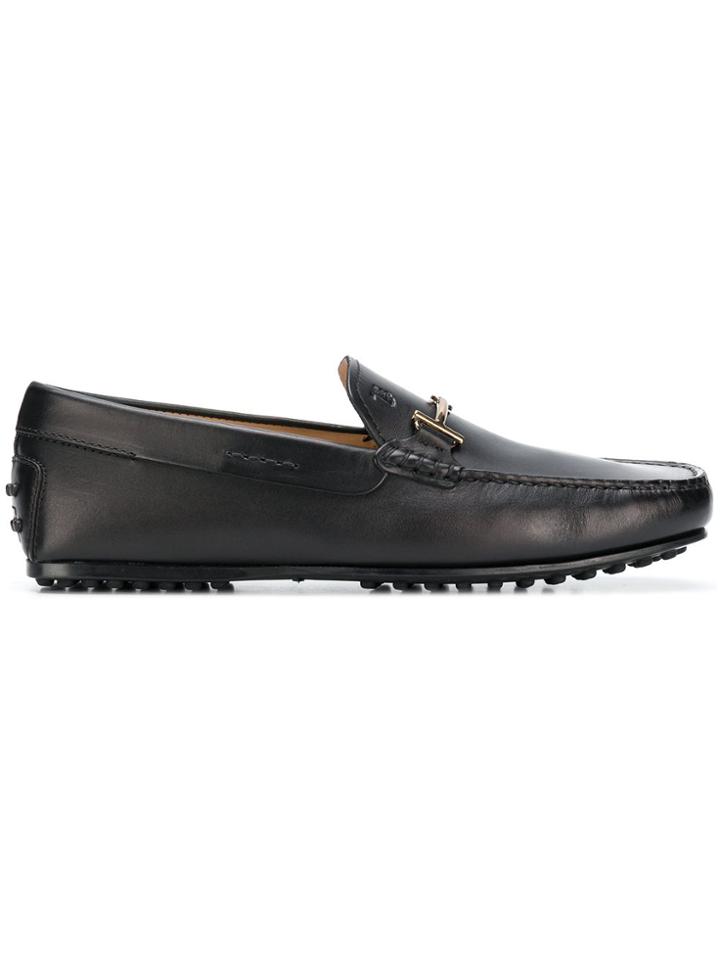 Tod's Doppia T City Gommino - Black