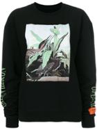 Heron Preston Bird Print Sweatshirt - Black