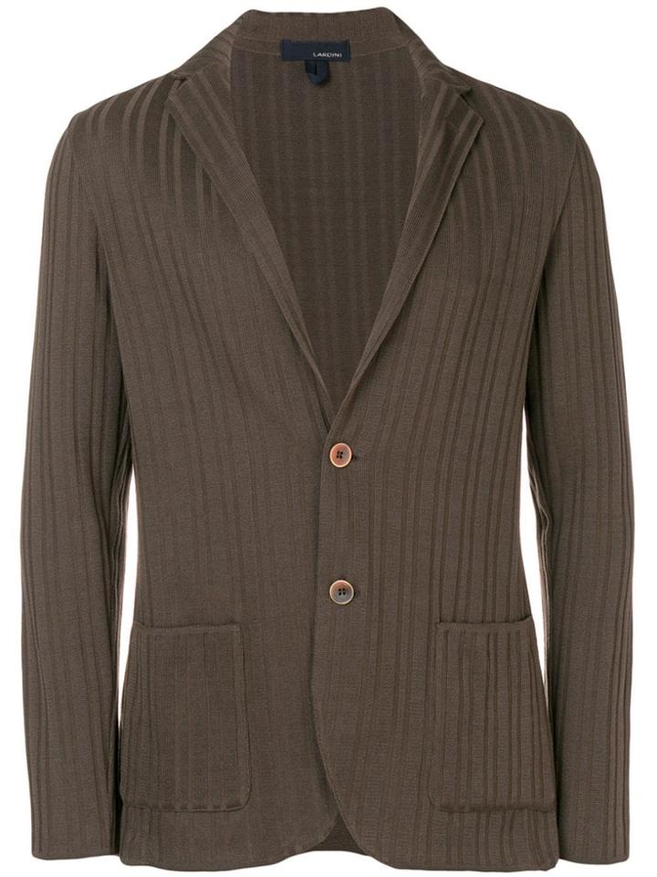 Lardini Brown Blazer Jacket