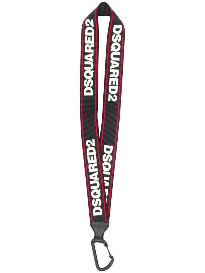 Dsquared2 Logo Tape Lanyard - Black