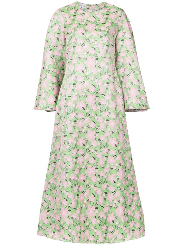 Bambah Rosa Kaftan Dress - Green