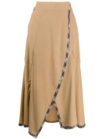 Teija Hame Draped Skirt - Neutrals