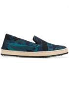 Roberto Cavalli Printed Espadrilles - Blue