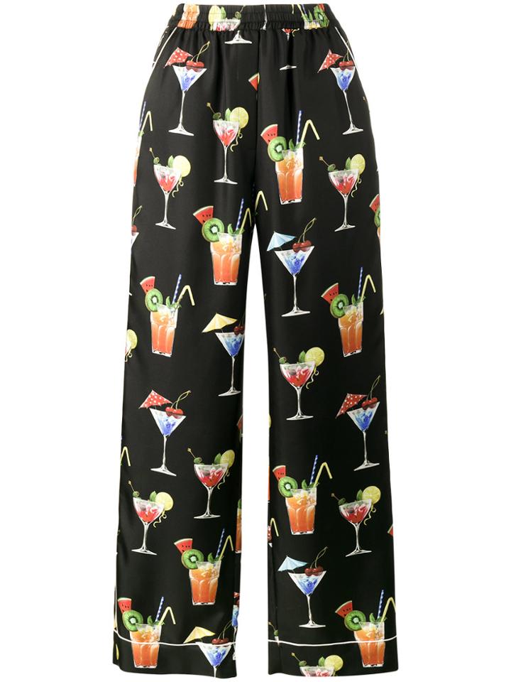 Emilio Pucci Printed Palazzo Pants - Multicolour
