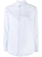 Visvim Hand-painted Shirt, Women's, Size: 1, Blue, Cotton