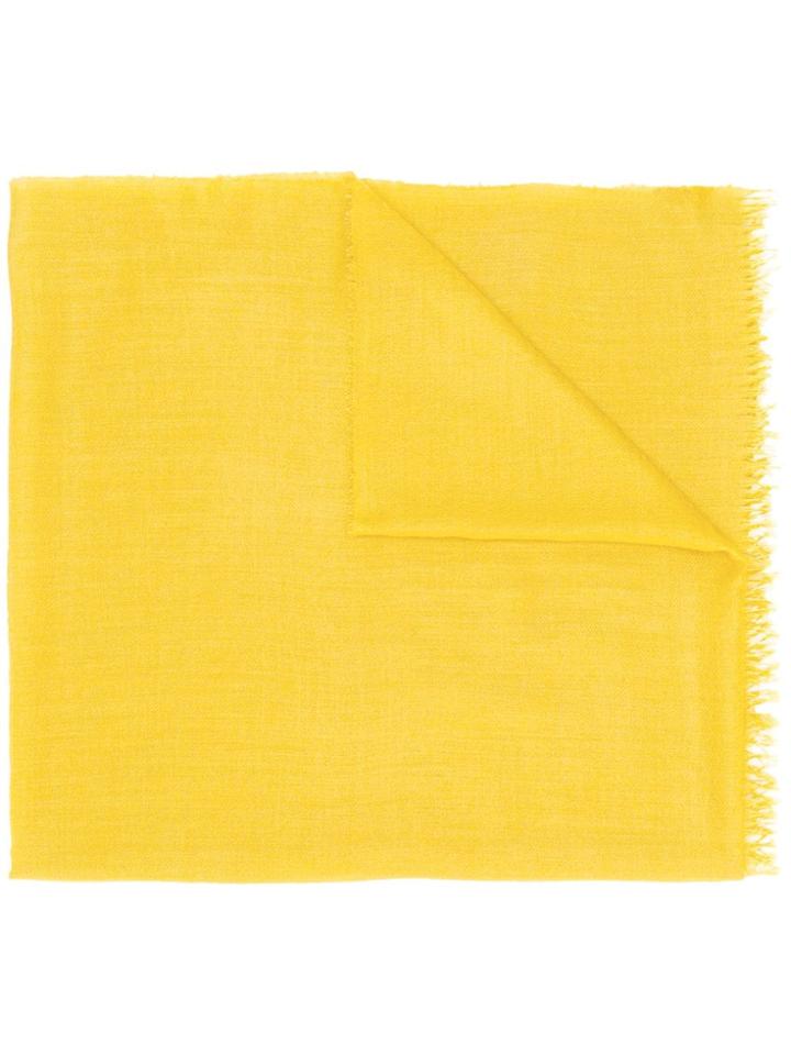 Begg & Co Soft Weave Scarf - Yellow
