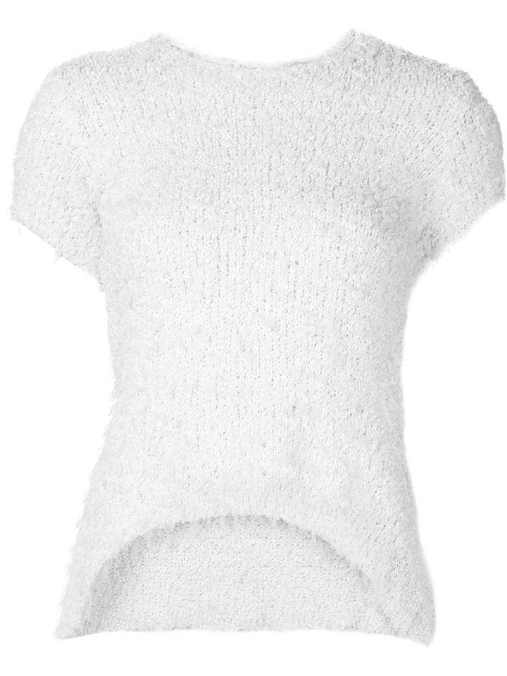 Spencer Vladimir Curved Hem Knit T-shirt