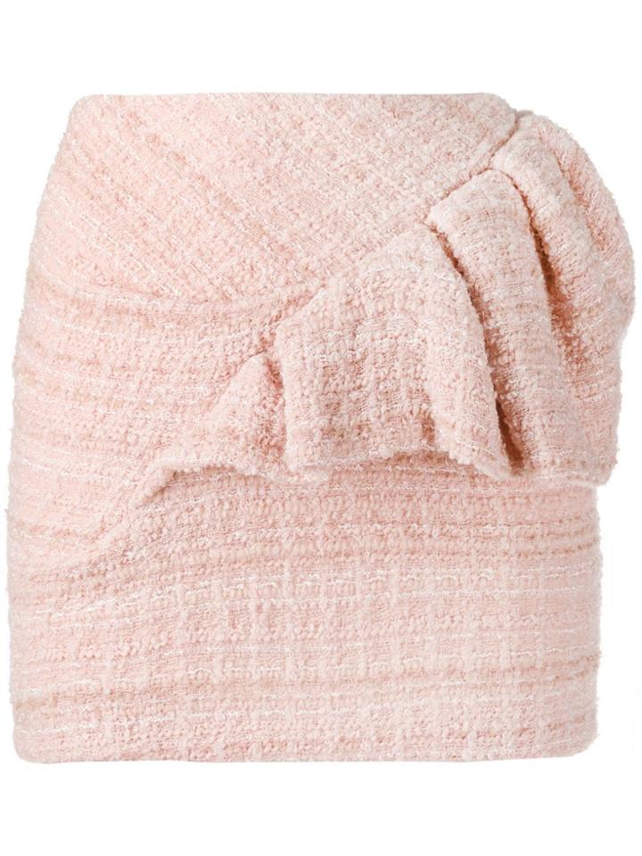 Alexandre Vauthier Tweed Skirt - Pink