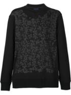 Lanvin Tie-dye Print Sweatshirt, Men's, Size: Medium, Black, Cotton
