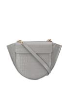 Wandler Embossed Hortensia Tote Bag - Grey