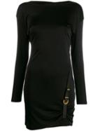 Versace Buckle Detail Dress - Black