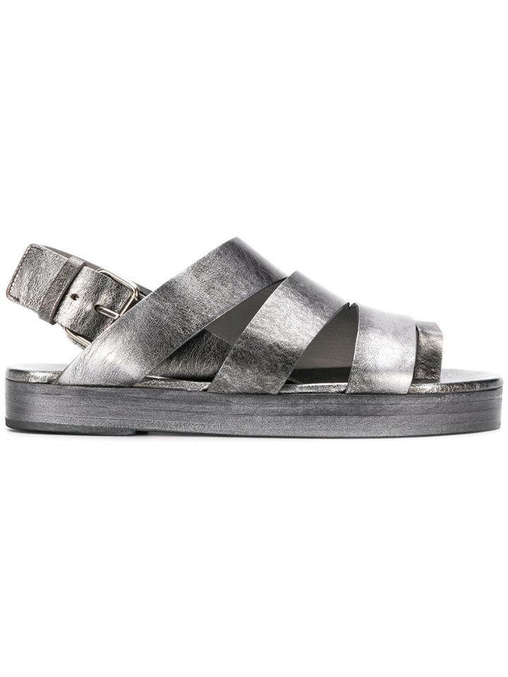 Marsèll Strappy Sandals - Metallic