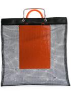 Givenchy - Mesh Shopping Bag - Women - Leather/polyamide - One Size, Black, Leather/polyamide