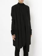 Lost & Found Ria Dunn Scarf Detail Cardigan - Black