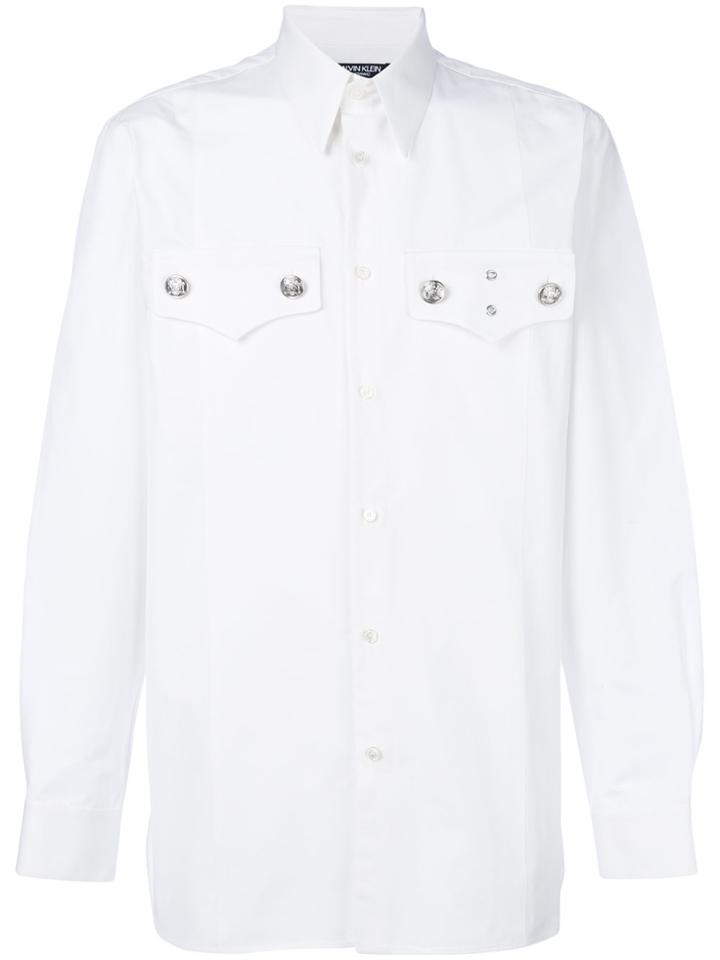 Calvin Klein Policeman Shirt - White