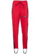Represent Stirrup Ankle Track Trousers - Red