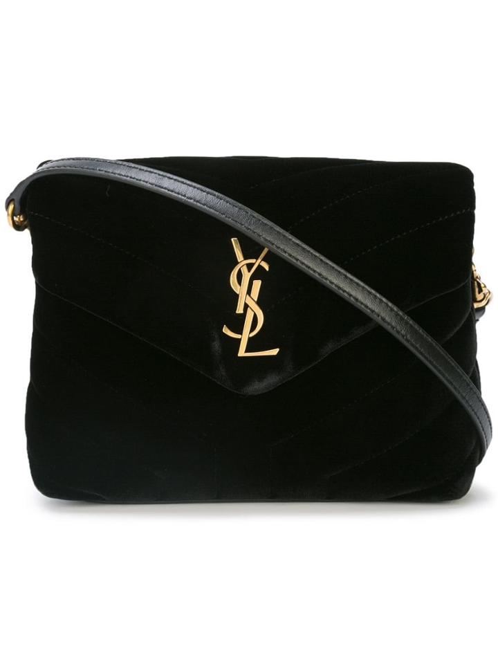 Saint Laurent Lou Lou Mini Crossbody - Black