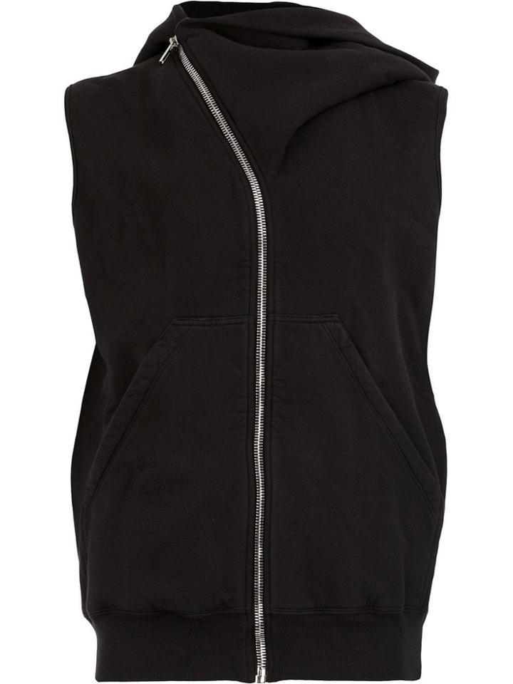 Rick Owens Drkshdw Deconstructed Hoodie - Black