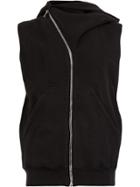 Rick Owens Drkshdw Deconstructed Hoodie - Black
