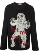 Yohji Yamamoto 'let Me Eat You' Sweatshirt