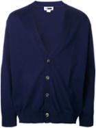 H Beauty & Youth Button Up Cardigan, Men's, Size: Small, Blue, Cotton