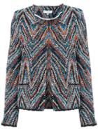 Iro Embellished Blazer, Women's, Size: 40, Cotton/acrylic/polyester/viscose