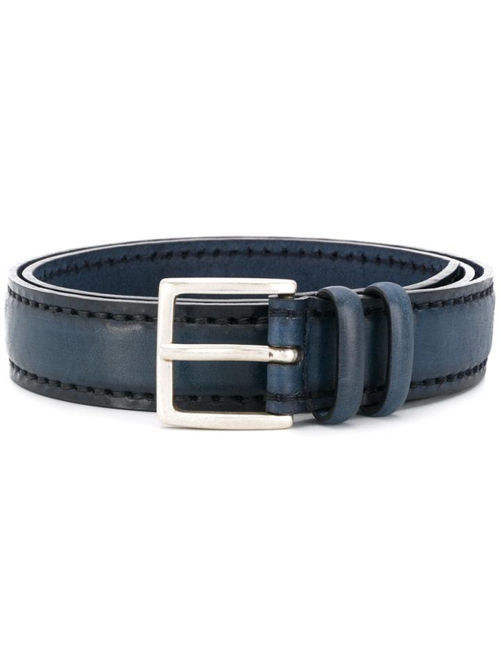 Orciani Double Loop Belt - Blue