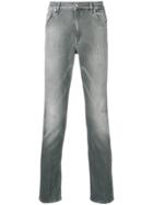 Dondup Mid Rise Slim-fit Jeans - Grey