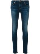 Ag Jeans - Washed Skinny Jeans - Women - Cotton/polyurethane - 27, Blue, Cotton/polyurethane