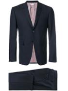 Thom Browne Super 120s Plaine Weave Suit - Blue