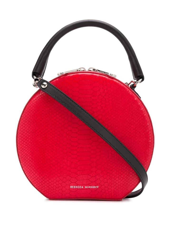 Rebecca Minkoff Snakeskin Effect Tote Bag - Red