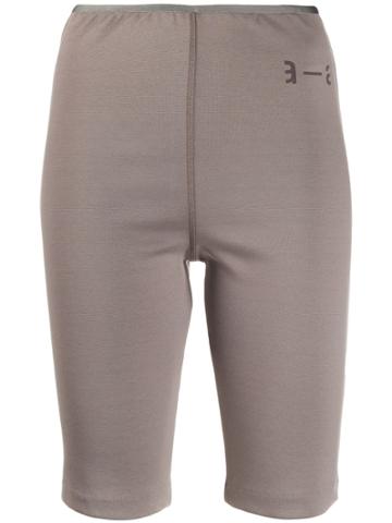 Artica Arbox Logo Print Shorts - Neutrals