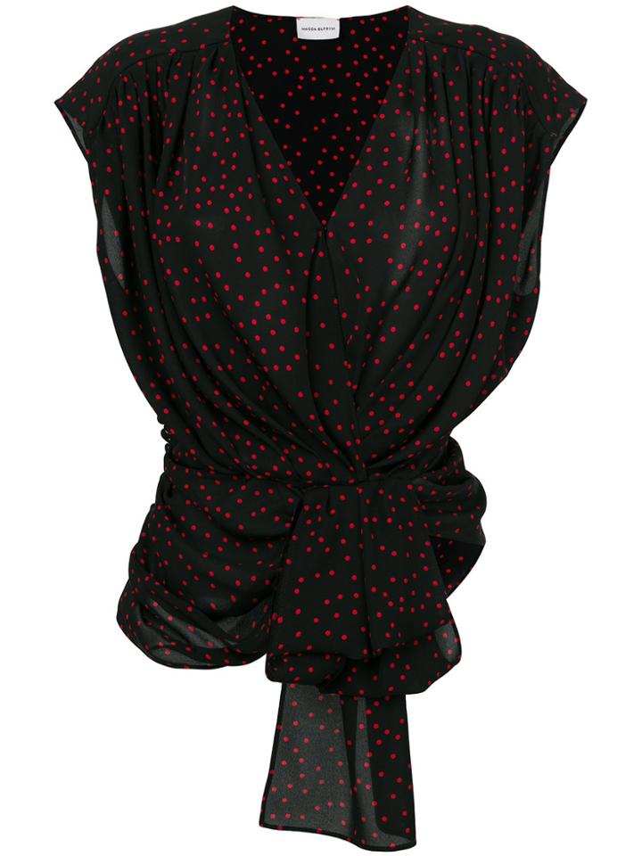 Magda Butrym Durres Top - Black