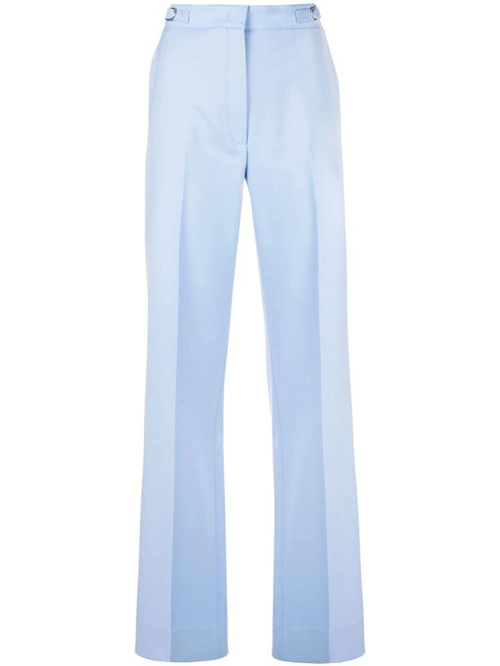 Gabriela Hearst Flared Tailored Trousers - Blue