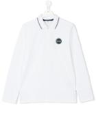Boss Kids - Chest Logo Polo Shirt - Kids - Cotton - 14 Yrs, White
