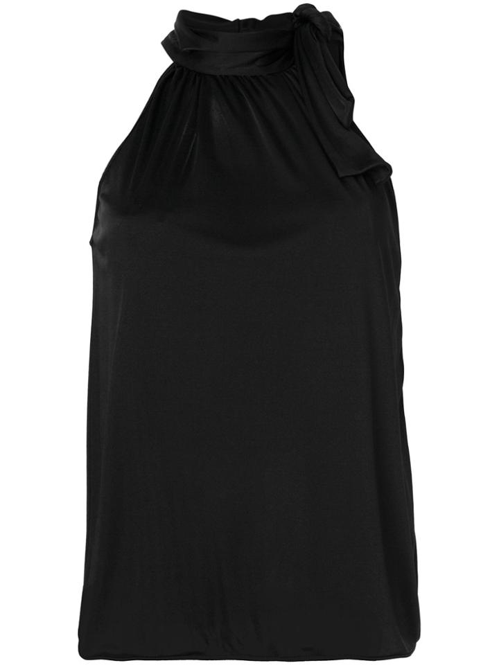 No21 Feminine Design Blouse - Black